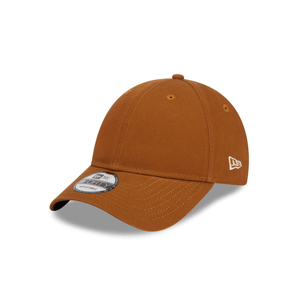 New Era Essentials Blank Rust 9FORTY Leather Strap Hat New Era Cap Australia