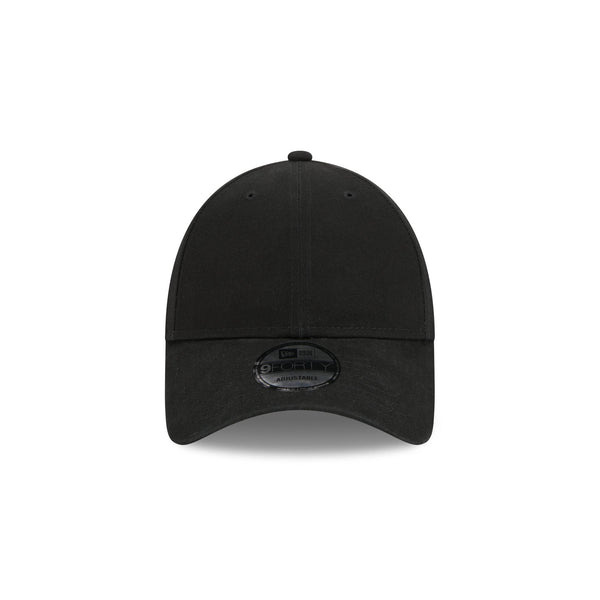 Official New Era Essential Black 9FORTY Adjustable Cap