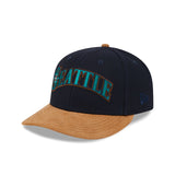 Seattle Mariners Suede Visor Low Profile 59FIFTY Fitted