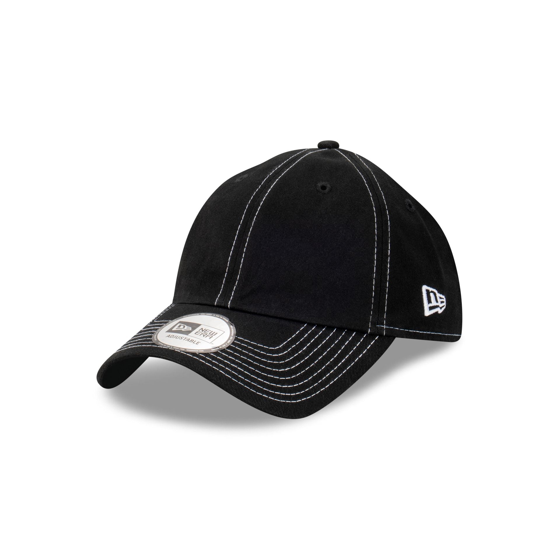 New Era Branded Contrast Black Casual Classic Hat – New Era Cap 