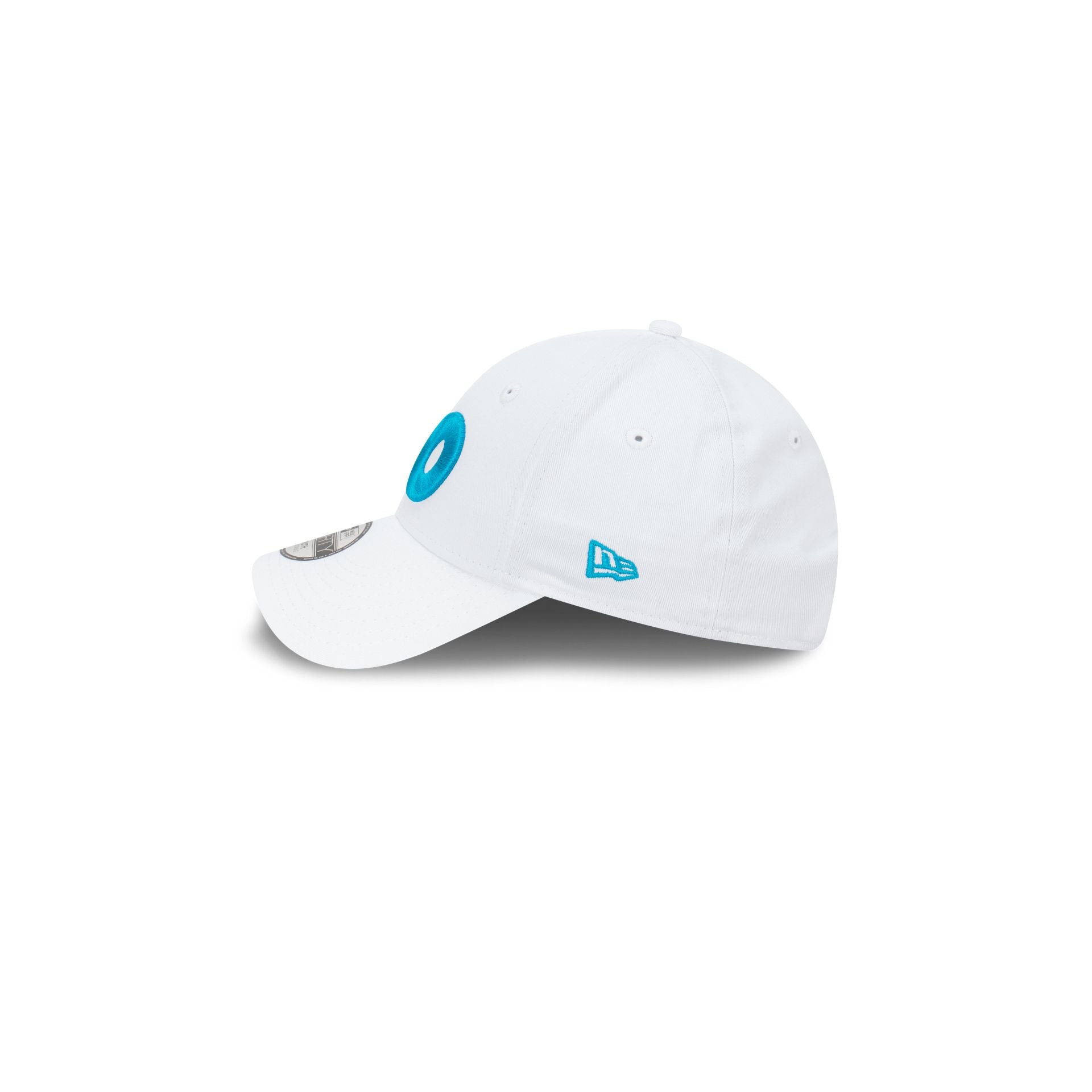 Australian Open 2024 White Kids 9FORTY Cloth Strap Hat New Era Cap   60496144 KID9FORTY 2024 20AUSTRALIAN 20OPEN AO OPTIC 20WHITE LSIDE 