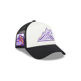 Colorado Rockies Checkered Flag 9FORTY A-Frame Snapback Trucker