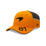 McLaren F1 Team Oscar Piastri 2024 Orange 9FIFTY Original Fit Snapback