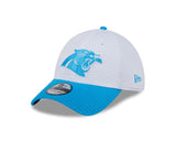 Carolina Panthers Train 2024 White 39THIRTY Stretch Fit