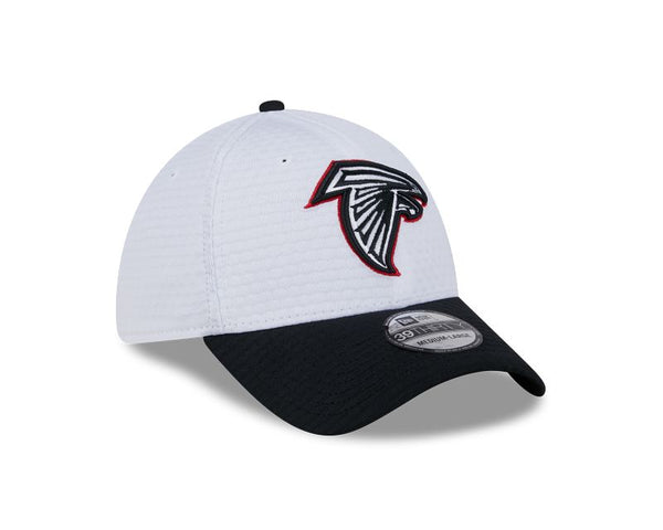 Atlanta Falcons Train 2024 White 39THIRTY Stretch Fit