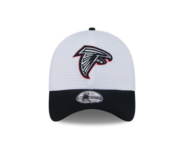 Atlanta Falcons Train 2024 White 39THIRTY Stretch Fit