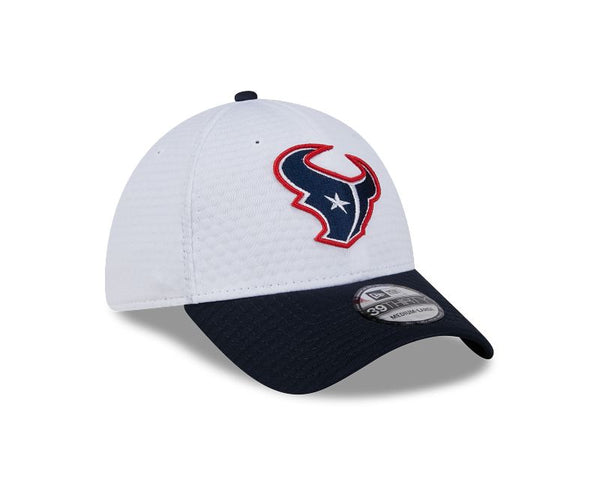 Houston Texans Train 2024 White 39THIRTY Stretch Fit