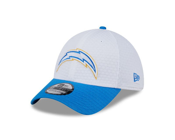 Los Angeles Chargers Train 2024 White 39THIRTY Stretch Fit