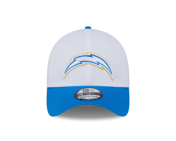 Los Angeles Chargers Train 2024 White 39THIRTY Stretch Fit