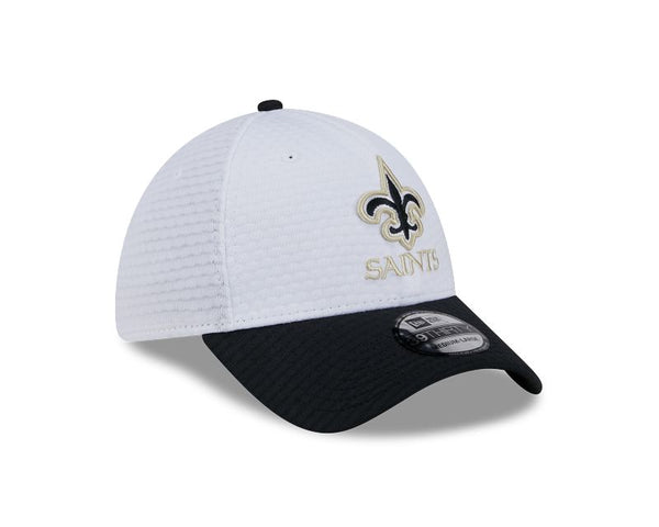 New Orleans Saints Train 2024 White 39THIRTY Stretch Fit