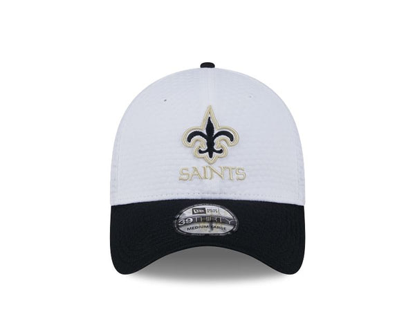 New Orleans Saints Train 2024 White 39THIRTY Stretch Fit