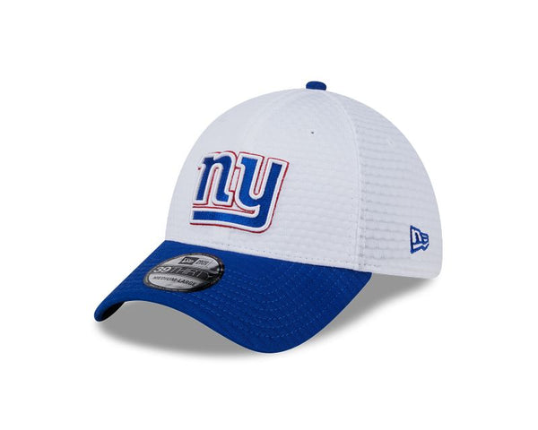 New York Giants Train 2024 White 39THIRTY Stretch Fit