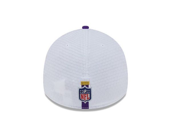 Minnesota Vikings Train 2024 White 39THIRTY Stretch Fit