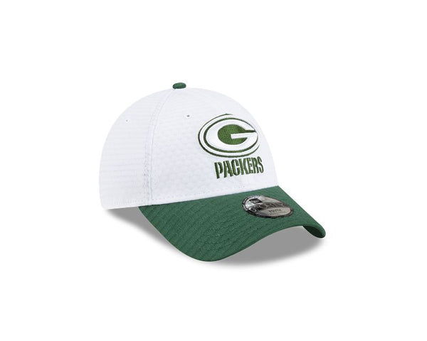 Green Bay Packers Train 2024 White 9FORTY Stretch Snap