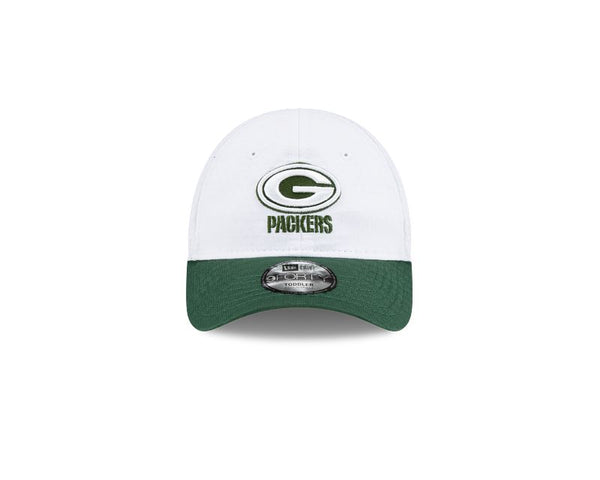 Green Bay Packers Train 2024 White 9FORTY Stretch Snap