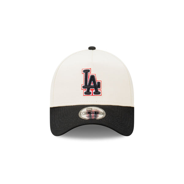 Los Angeles Dodgers Ivory Blaze 9FORTY A-Frame Snapback