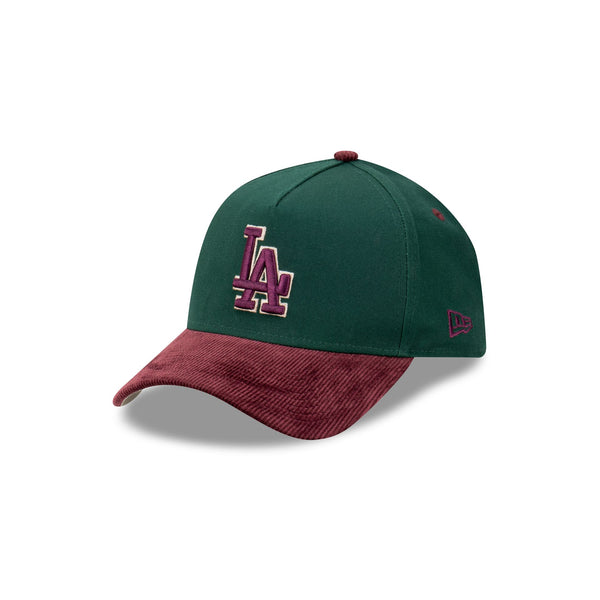 Los Angeles Dodgers Rhubarb Cord 9FORTY A-Frame Snapback