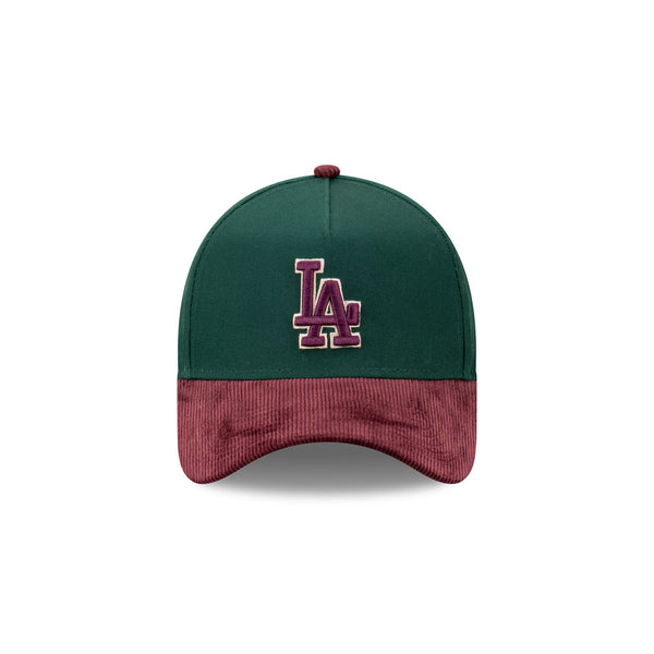 Los Angeles Dodgers Rhubarb Cord 9FORTY A-Frame Snapback