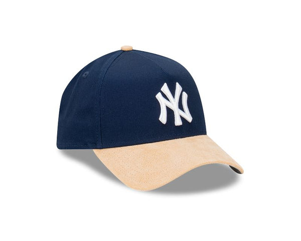 New York Yankees Suede Brim 9FORTY A-Frame Snapback