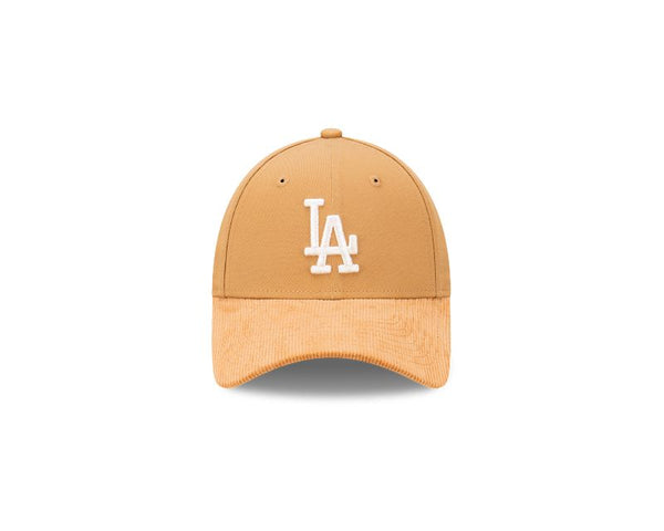 Los Angeles Dodgers Beige Corduroy Visor Kids 9FORTY