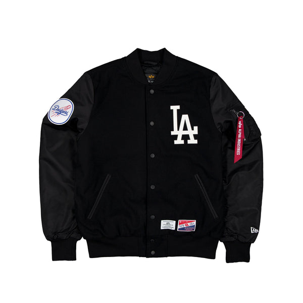 Los Angeles Dodgers Alpha Industries x MLB MA-1 Varsity Jacket