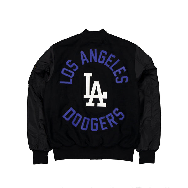 Los Angeles Dodgers Alpha Industries x MLB MA-1 Varsity Jacket