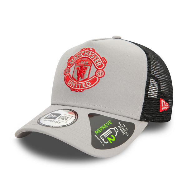 Manchester United Seasonal Repreve Grey 9FORTY A-Frame Trucker