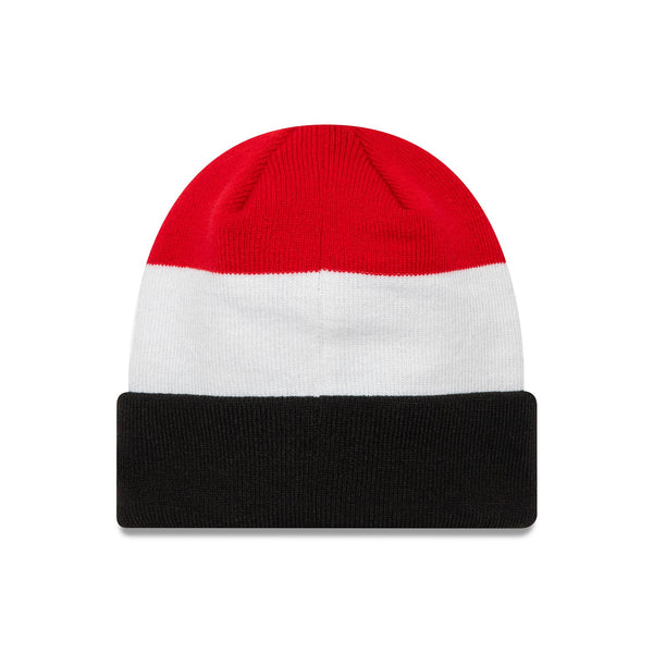 Manchester United Flag Black Cuff BEANIE