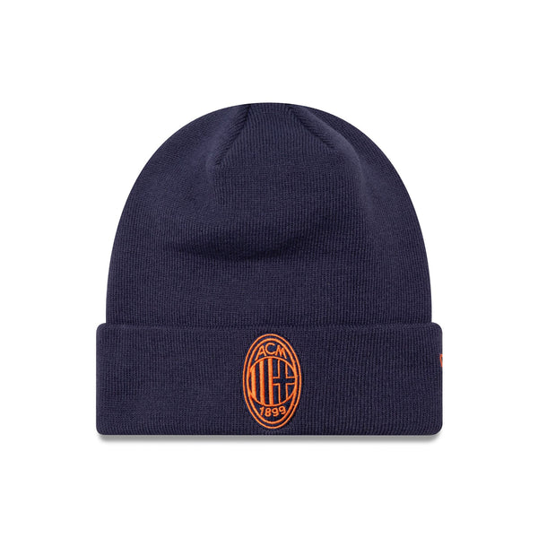 AC Milan Seasonal Navy Cuff BEANIE