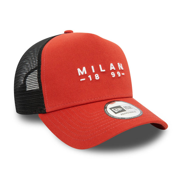 AC Milan Seasonal Wordmark 9FORTY A-Frame Trucker