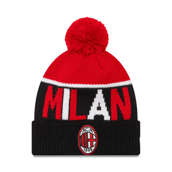 AC Milan Sport Pom Black BEANIE