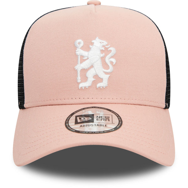 Chelsea FC Seasonal Colour Pastel Pink 9FORTY A-Frame Trucker