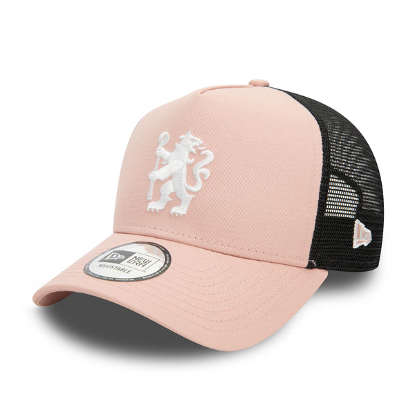 Chelsea FC Seasonal Colour Pastel Pink 9FORTY A-Frame Trucker