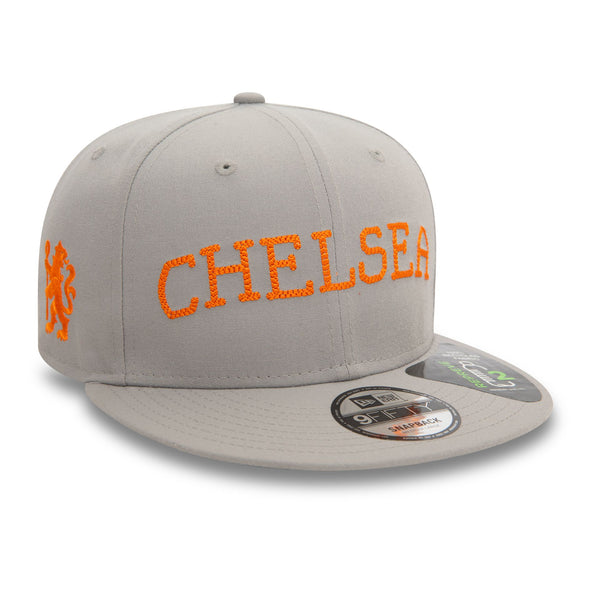 Chelsea FC Repreve Chainstitch Grey 9FIFTY Snapback