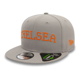 Chelsea FC Repreve Chainstitch Grey 9FIFTY Snapback