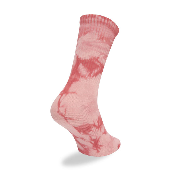 New Era Tie Dye Red Crew Sock