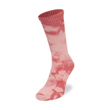 New Era Tie Dye Red Crew Sock