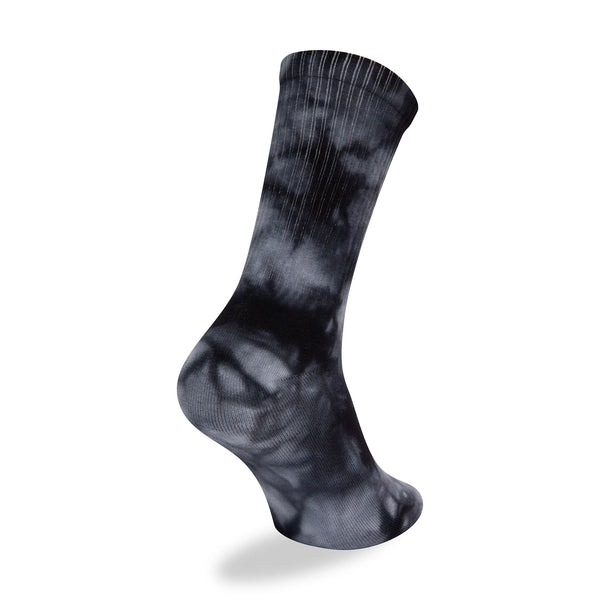 New Era Tie Dye Black Crew Sock