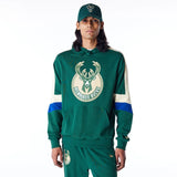 Milwaukee Bucks Colour Block Hoodie Green