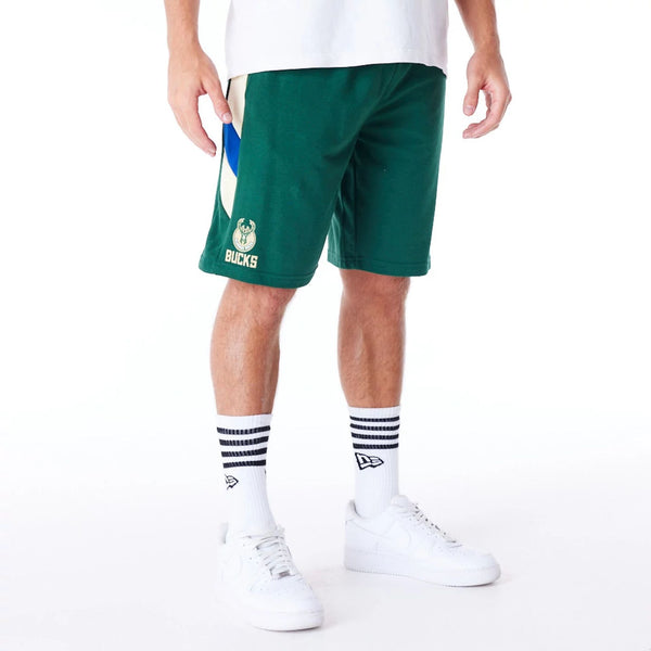 Milwaukee Bucks NBA Panel Shorts Green