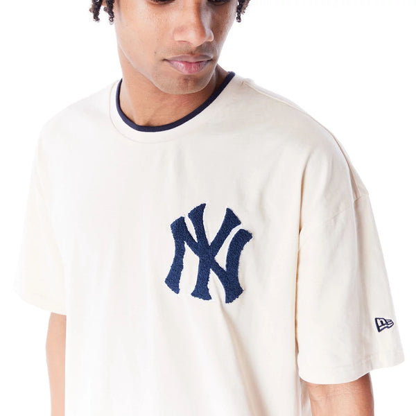 New York Yankees MLB World Series T-Shirt Beige