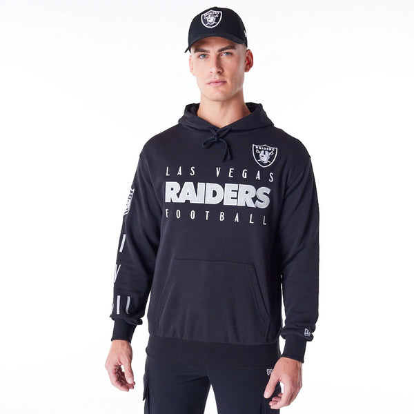 Las Vegas Raiders NFL Patch Hoodie Black