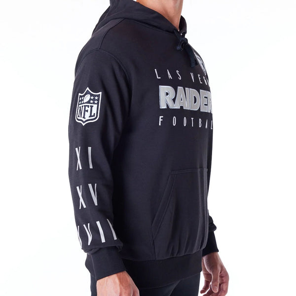 Las Vegas Raiders NFL Patch Hoodie Black