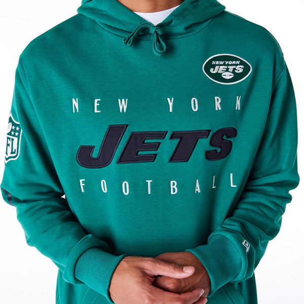 New York Jets NFL Patch Hoodie Green