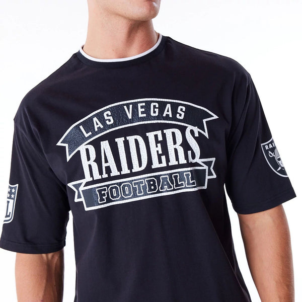 Las Vegas Raiders NFL Graphic T-Shirt Black