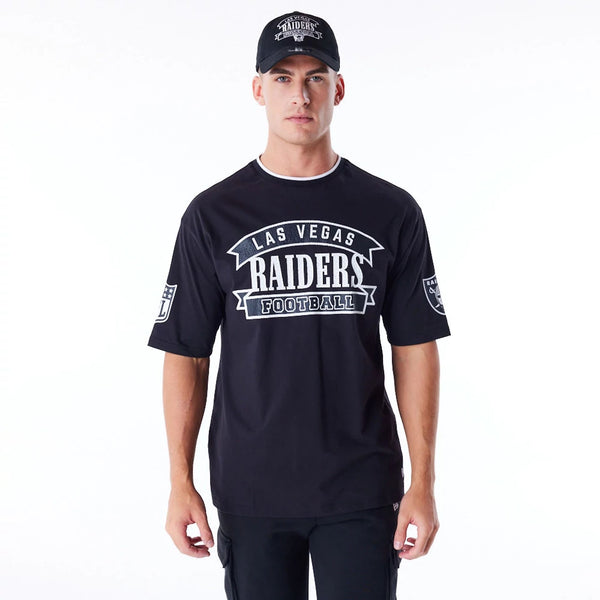 Las Vegas Raiders NFL Graphic T-Shirt Black