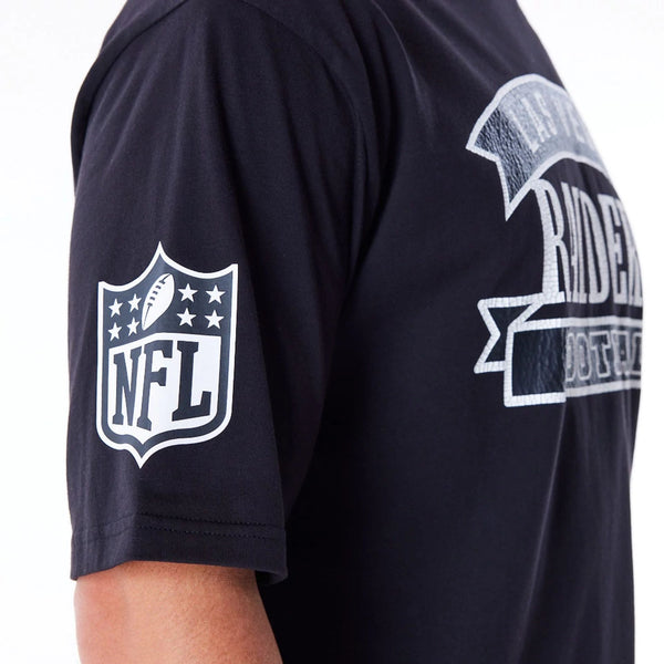 Las Vegas Raiders NFL Graphic T-Shirt Black