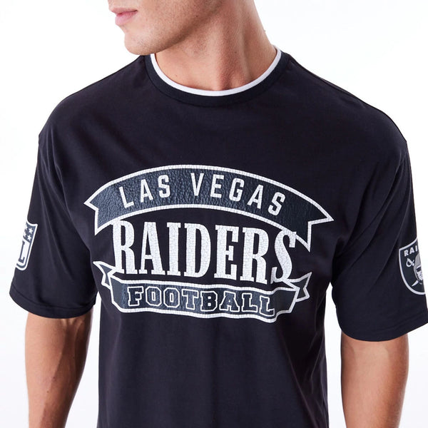 Las Vegas Raiders NFL Graphic T-Shirt Black