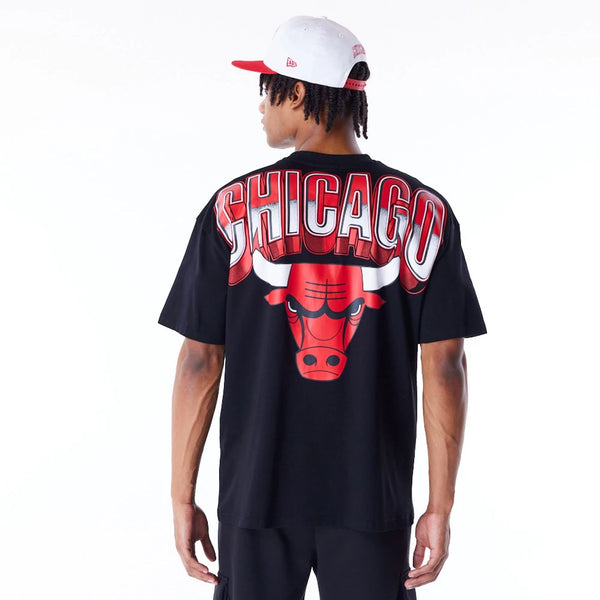 Chicago Bulls NBA Tech T-Shirt Black