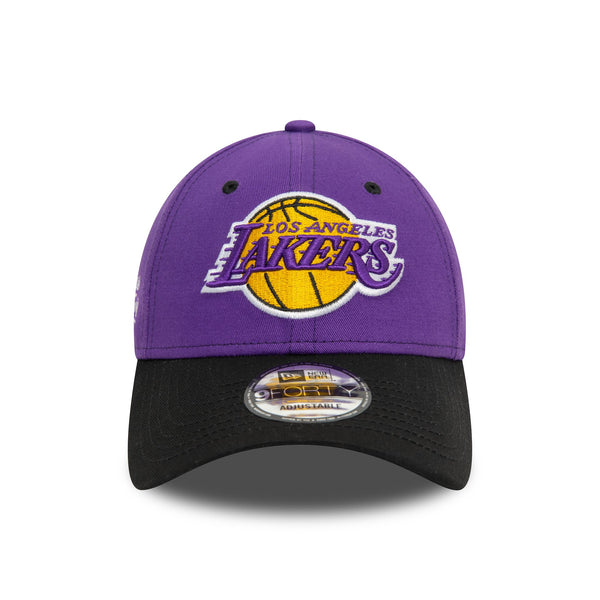 Los Angeles Lakers NBA Side Patch Purple 9FORTY Adjustable